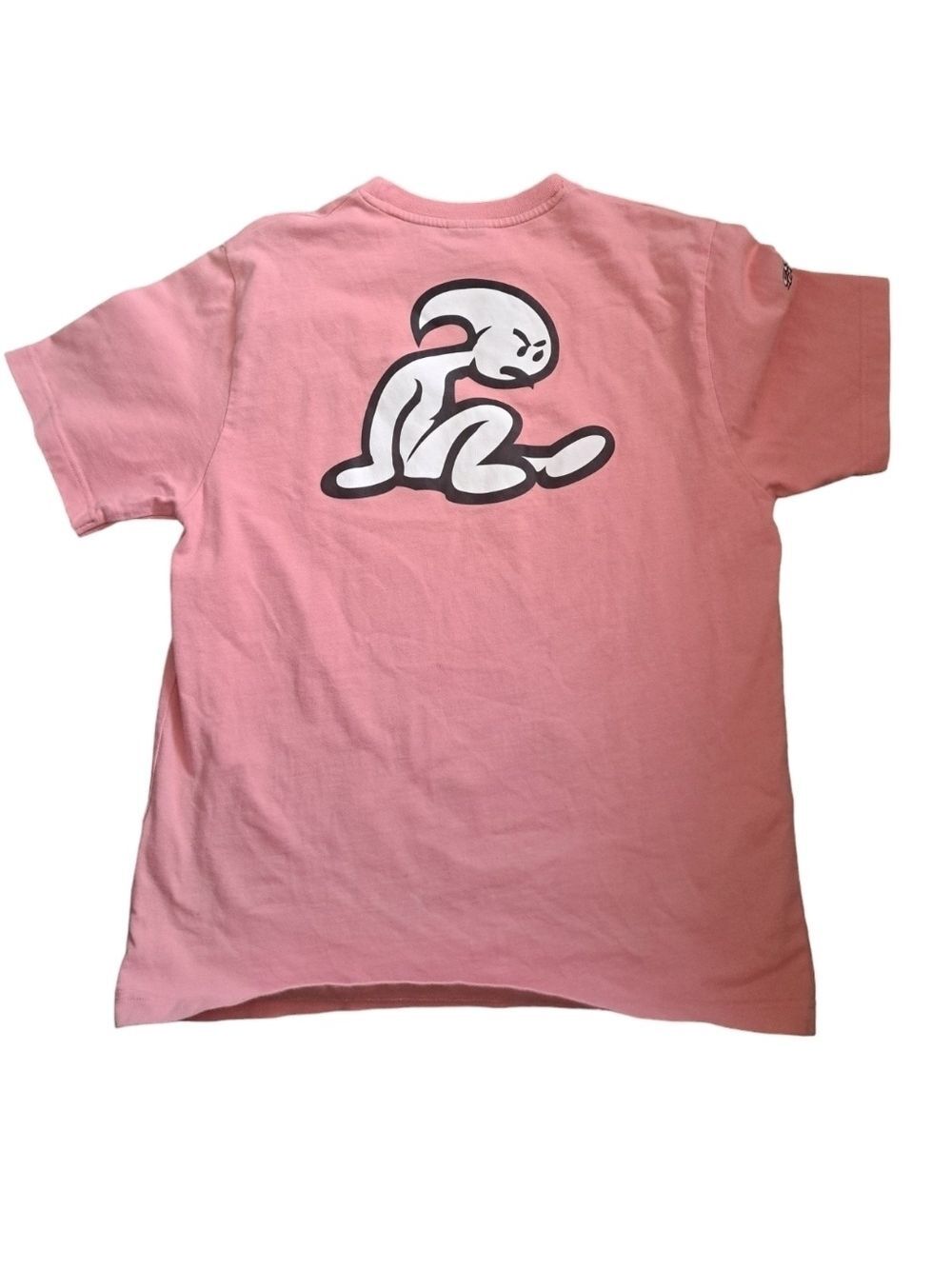 El Nino Sweet Wear embroidered CREW T-Shirt preppy skateboard Pink Junior LG